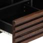 Preview: TV-Schrank Braun 100x34x46 cm Massivholz Mango