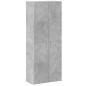 Preview: Aktenschrank Betongrau 60x32x153 cm Holzwerkstoff