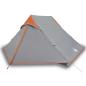 Preview: Campingzelt 2 Personen Grau Wasserdicht