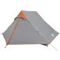 Preview: Campingzelt 2 Personen Grau Wasserdicht