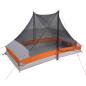 Preview: Campingzelt 2 Personen Grau Wasserdicht
