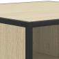 Preview: Couchtisch Sonoma-Eiche 80x80x30 cm Holzwerkstoff und Metall