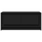 Preview: LED-Couchtisch Schwarz Holzwerkstoff