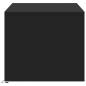Preview: LED-Couchtisch Schwarz Holzwerkstoff