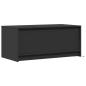Preview: LED-Couchtisch Schwarz Holzwerkstoff