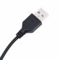Preview: Nachttische mit LED-Leuchten 2 Stk. Schwarz Holzwerkstoff