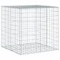 Preview: Gabione mit Deckel 100x100x100 cm Verzinktes Eisen