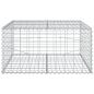 Preview: Gabione mit Deckel 100x100x50 cm Verzinktes Eisen