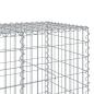 Preview: Gabione mit Deckel 550x100x100 cm Verzinktes Eisen