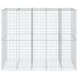 Preview: Gabione mit Deckel 250x100x200 cm Verzinktes Eisen