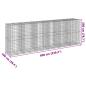 Preview: Gabione mit Deckel 600x100x200 cm Verzinktes Eisen