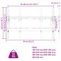 Preview: TV-Wandhalterung 26-63 Zoll Bildschirm Max VESA 600x400 mm 50kg