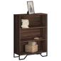Preview: ARDEBO.de - Bücherregal Braun Eichen-Optik 80x31x106 cm Holzwerkstoff