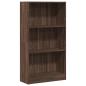 Preview: Bücherregal Braun Eichen-Optik 60x24x109 cm Holzwerkstoff