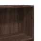 Preview: Bücherregal Braun Eichen-Optik 60x24x109 cm Holzwerkstoff