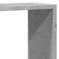 Preview: Wandregal Betongrau 159x18x65 cm Holzwerkstoff