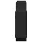 Preview: Wandregal Schwarz 159x18x65 cm Holzwerkstoff