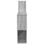 Preview: Wandregal Grau Sonoma 100x15x70 cm Holzwerkstoff