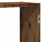 Preview: Wandregal Altholz-Optik 129x18x42 cm Holzwerkstoff