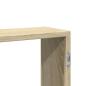 Preview: Wandregal Sonoma-Eiche 99x15x60 cm Holzwerkstoff