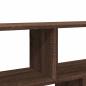 Preview: Wandregal Braun Eichen-Optik 100x25x50 cm Holzwerkstoff