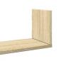 Preview: Wandregale 3 Stk. Sonoma-Eiche 80x18x18 cm Holzwerkstoff