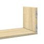 Preview: Wandregale 3 Stk. Sonoma-Eiche 80x18x18 cm Holzwerkstoff