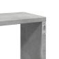 Preview: Wandregal Betongrau 167,5x18x68 cm Holzwerkstoff