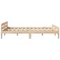 Preview: Massivholzbett ohne Matratze 160x200 cm Kiefernholz