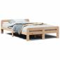 Preview: Massivholzbett ohne Matratze 135x190 cm Kiefernholz