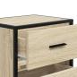 Preview: Nachttische 2 Stk. Sonoma-Eiche 40x31x50 cm Holzwerkstoff