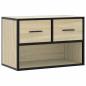 Preview: TV-Schrank Sonoma-Eiche 60x31x39,5 cm Holzwerkstoff und Metall