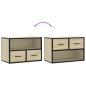 Preview: TV-Schrank Sonoma-Eiche 60x31x39,5 cm Holzwerkstoff und Metall