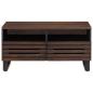 Preview: Couchtisch Braun 80x55x40 cm Massivholz Mango