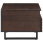 Preview: Couchtisch Braun 80x55x40 cm Massivholz Mango