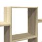 Preview: Wandregal Sonoma-Eiche 159x18x66 cm Holzwerkstoff