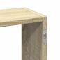 Preview: Wandregal Sonoma-Eiche 159x18x66 cm Holzwerkstoff