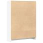 Preview: Bücherregal Weiß 80x24x109 cm Holzwerkstoff