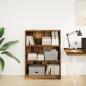 Preview: Bücherregal Altholz-Optik 80x24x109 cm Holzwerkstoff
