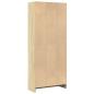Preview: Bücherregal Sonoma-Eiche 60x24x143 cm Holzwerkstoff
