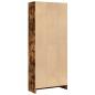 Preview: Bücherregal Räuchereiche 60x24x143 cm Holzwerkstoff