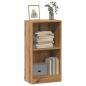Preview: ARDEBO.de - Bücherregal Artisan-Eiche 40x24x76 cm Holzwerkstoff