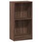 Preview: Bücherregal Braun Eichen-Optik 40x24x76 cm Holzwerkstoff