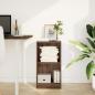 Preview: Bücherregal Braun Eichen-Optik 40x24x76 cm Holzwerkstoff