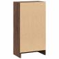 Preview: Bücherregal Braun Eichen-Optik 40x24x76 cm Holzwerkstoff