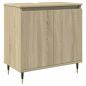 Preview: Badschrank Sonoma-Eiche 58x33x60 cm Holzwerkstoff