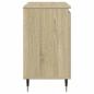 Preview: Badschrank Sonoma-Eiche 58x33x60 cm Holzwerkstoff