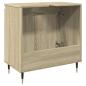 Preview: Badschrank Sonoma-Eiche 58x33x60 cm Holzwerkstoff