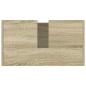Preview: Badschrank Sonoma-Eiche 58x33x60 cm Holzwerkstoff