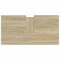 Preview: Badschrank Sonoma-Eiche 65x33x60 cm Holzwerkstoff